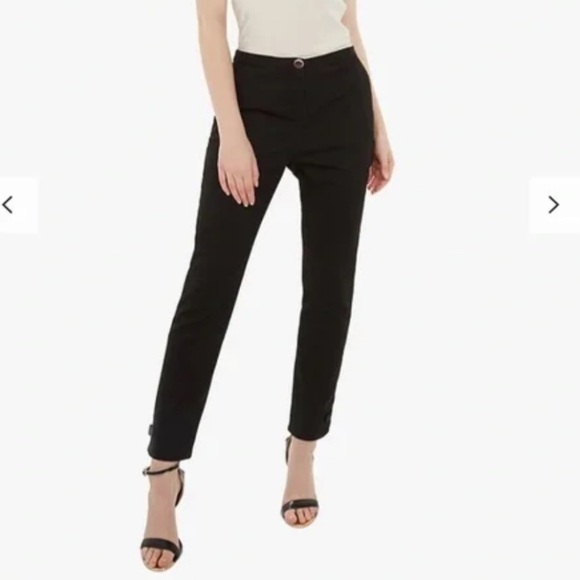 Ted Baker London Nadeat Pants in Black, Size 2 - Picture 2 of 12